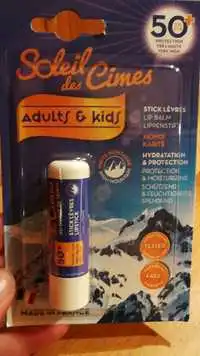 SOLEIL DES CIMES - Stick lèvres SPF 50+