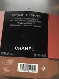 CHANEL - Palette de voyage visage