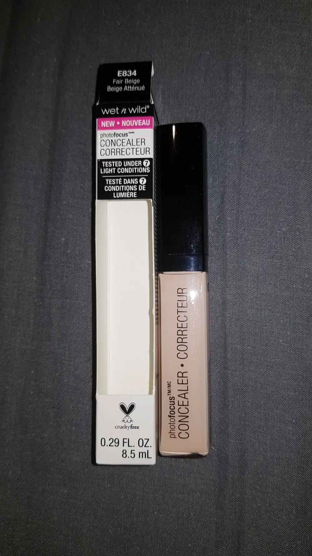 WET N WILD - Photofocus concealer correcteur  E834 beige atténué