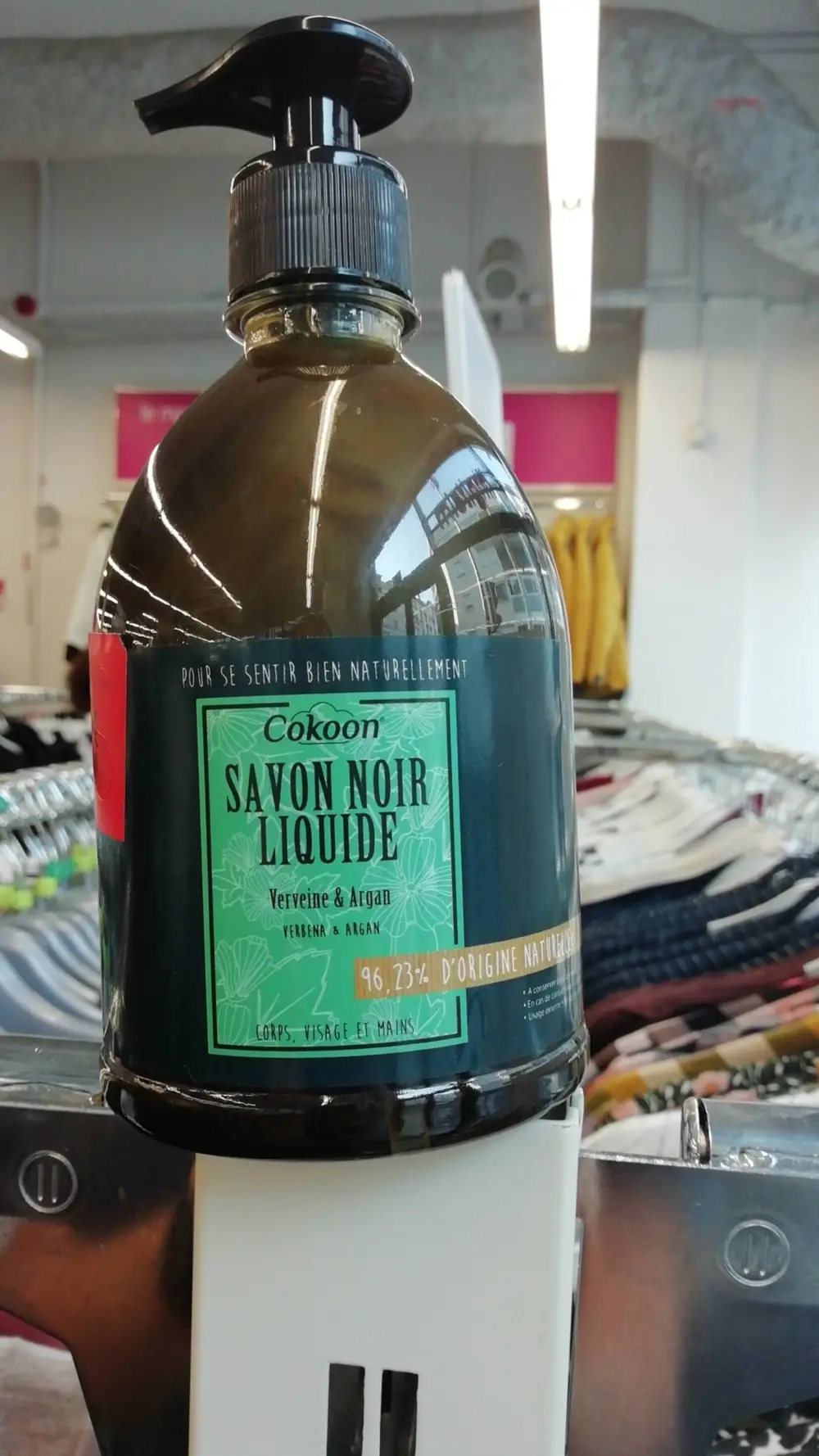 COKOON - Verveine & argan - Savon noir liquide