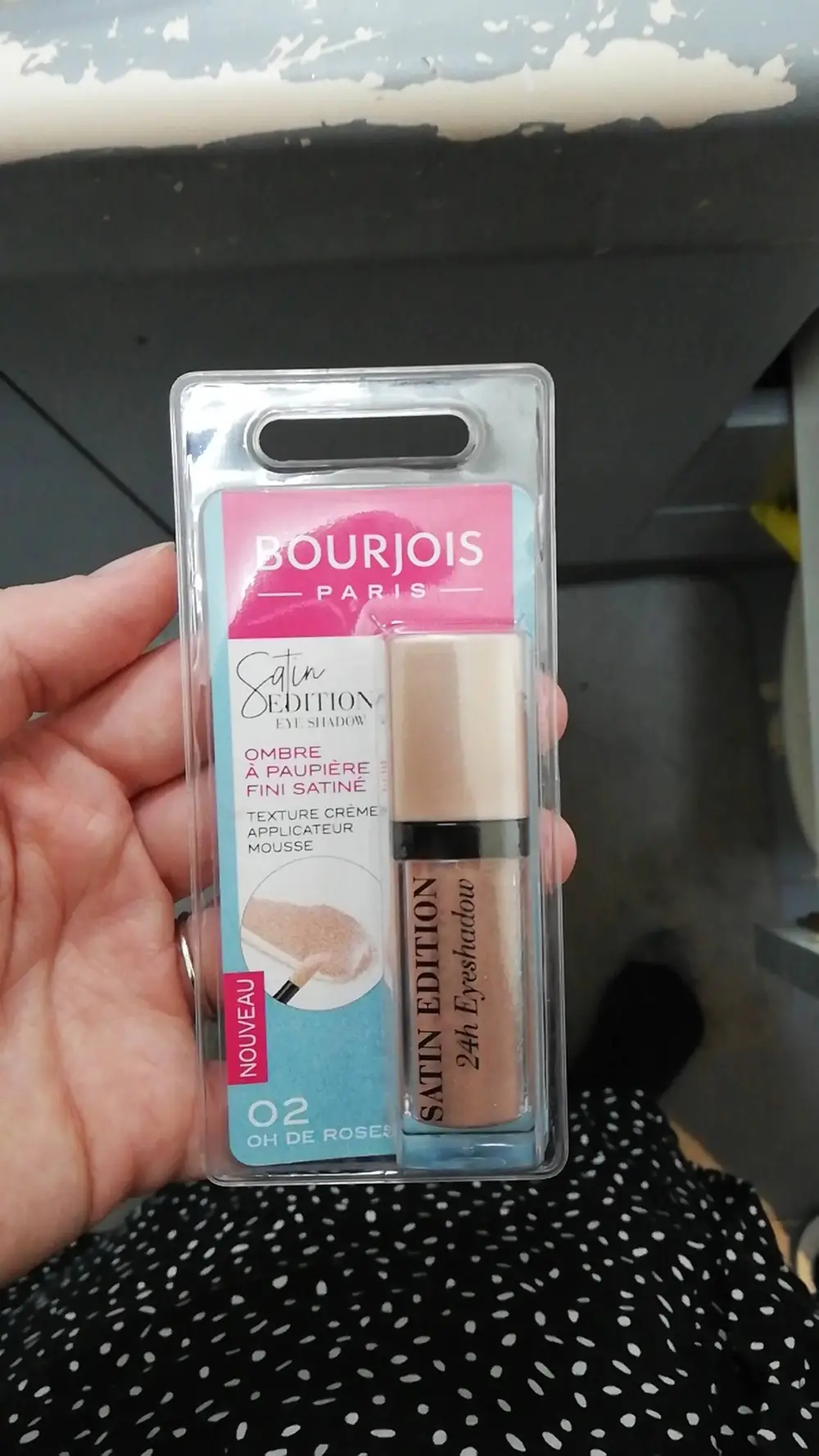 BOURJOIS - Satin édition - Ombre à paupières fini satiné 02 oh de rose