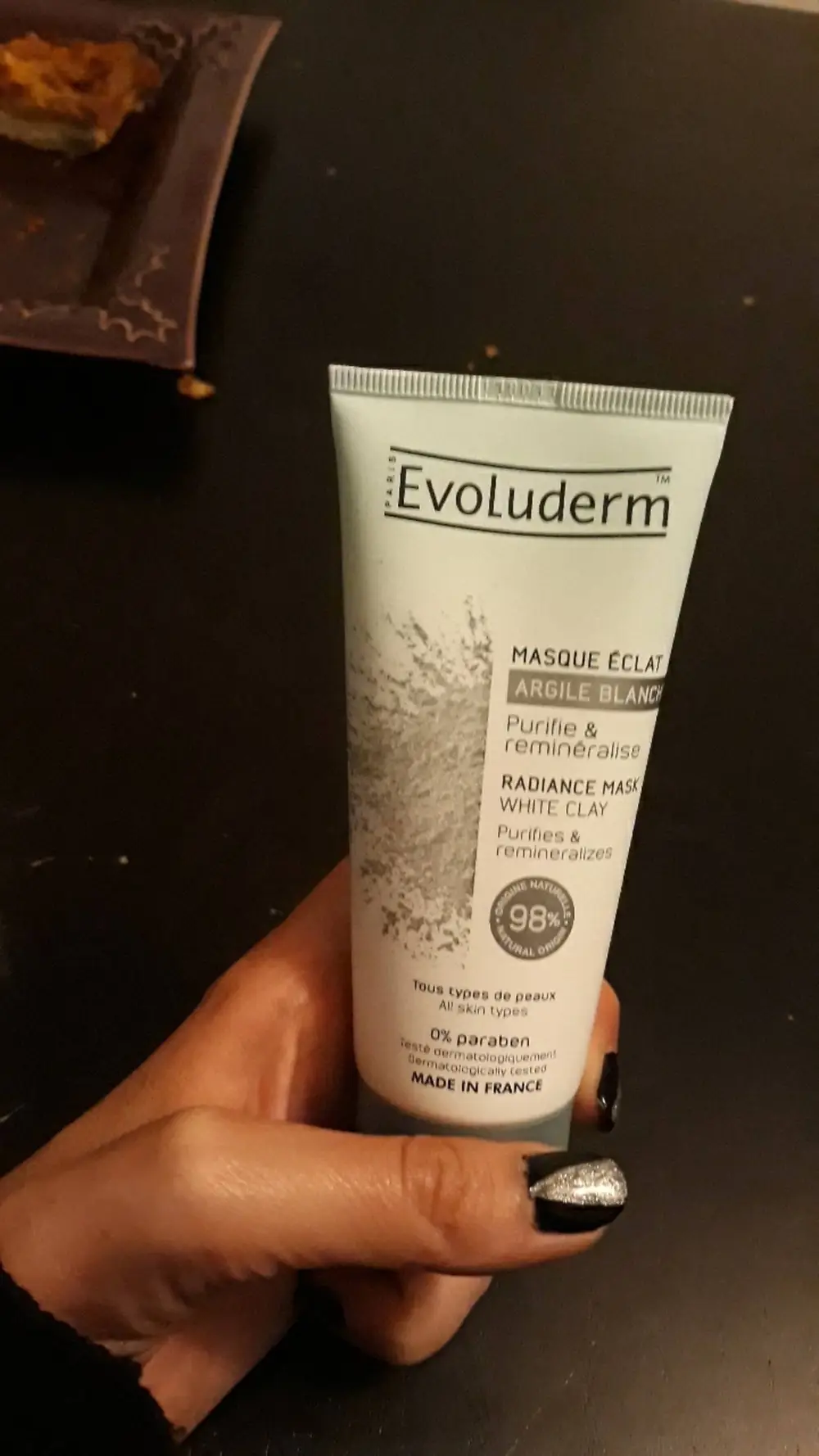 EVOLUDERM - Masque éclat argile blanche