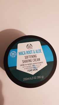 THE BODY SHOP - Maca root & aloe - Crème de rasage adoucissante