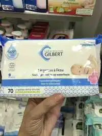 LABORATOIRES GILBERT - Lingettes à l'eau - Bébé