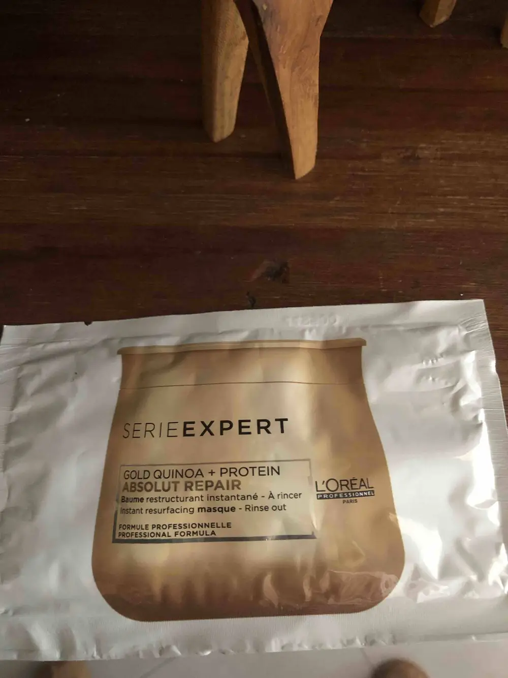 L'ORÉAL PROFESSIONNEL - Serie expert - Gold quinoa + protein - Absolut repair - Baume restructurant instantané