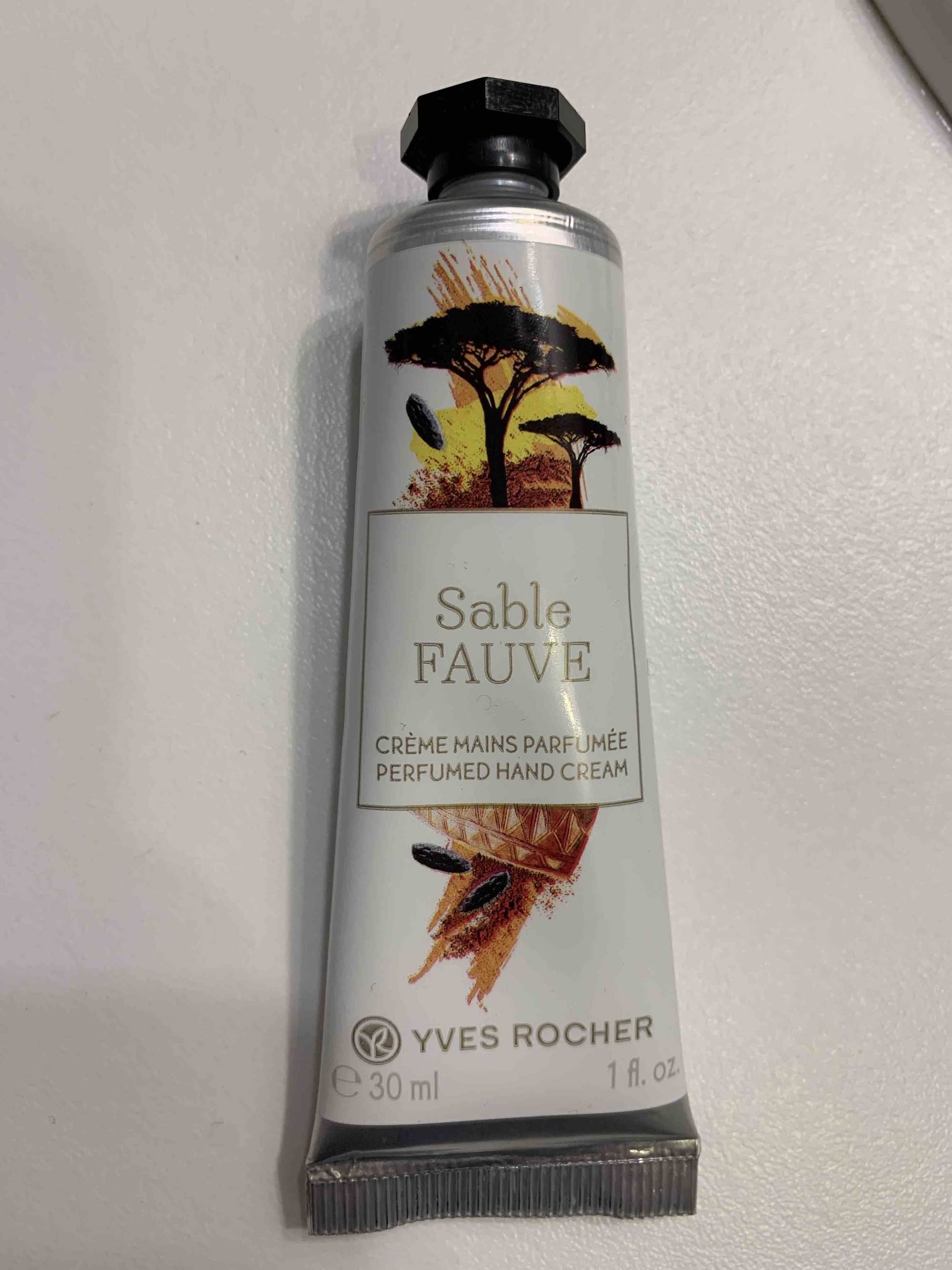 YVES ROCHER - Sable Fauve - Crème mains parfumée