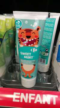 Composition Carrefour Sweet Mint Dentifrice Ufc Que Choisir