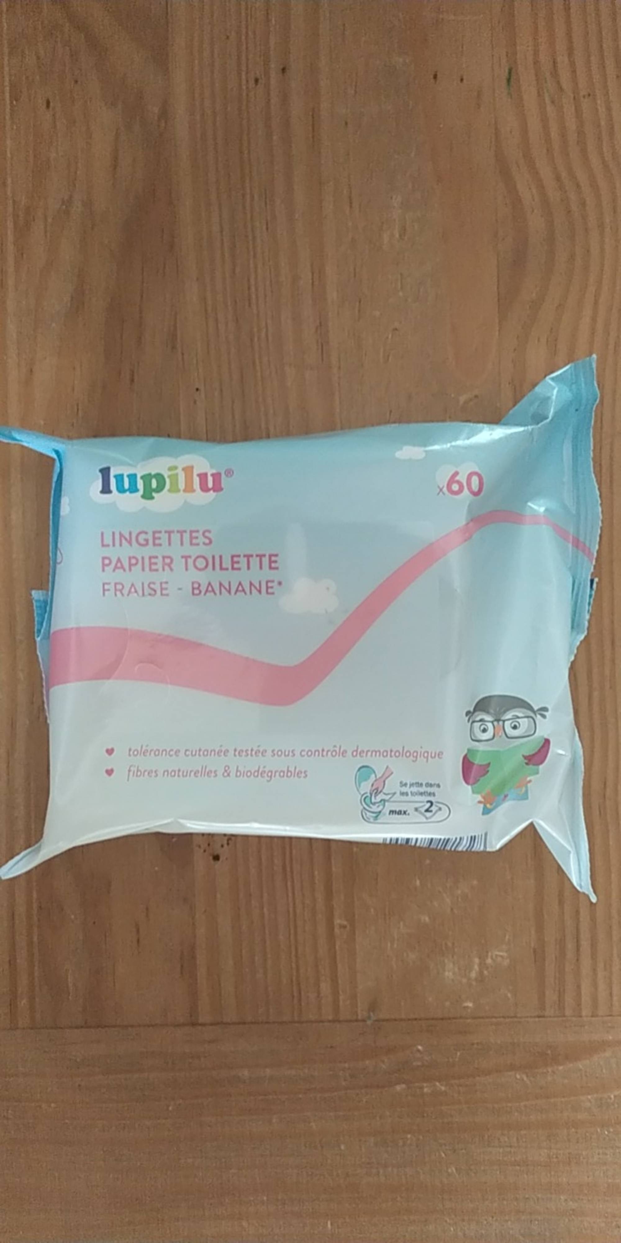 LUPILU - Lingettes papier toilette