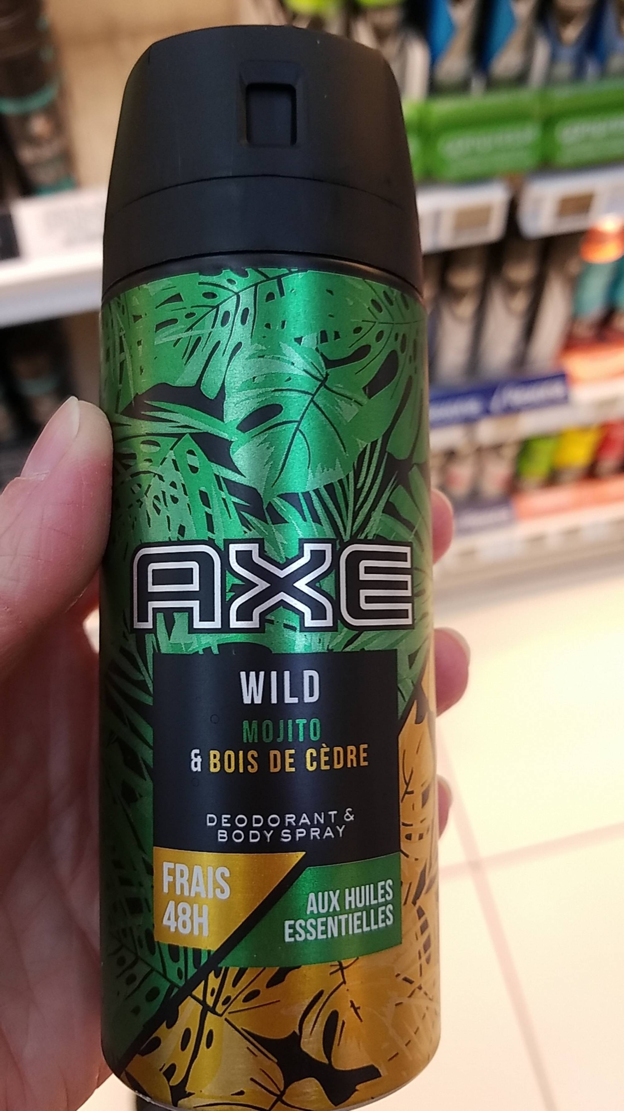 AXE - Wild Mojito & Bois de Cèdre - Deodorant & body 48h