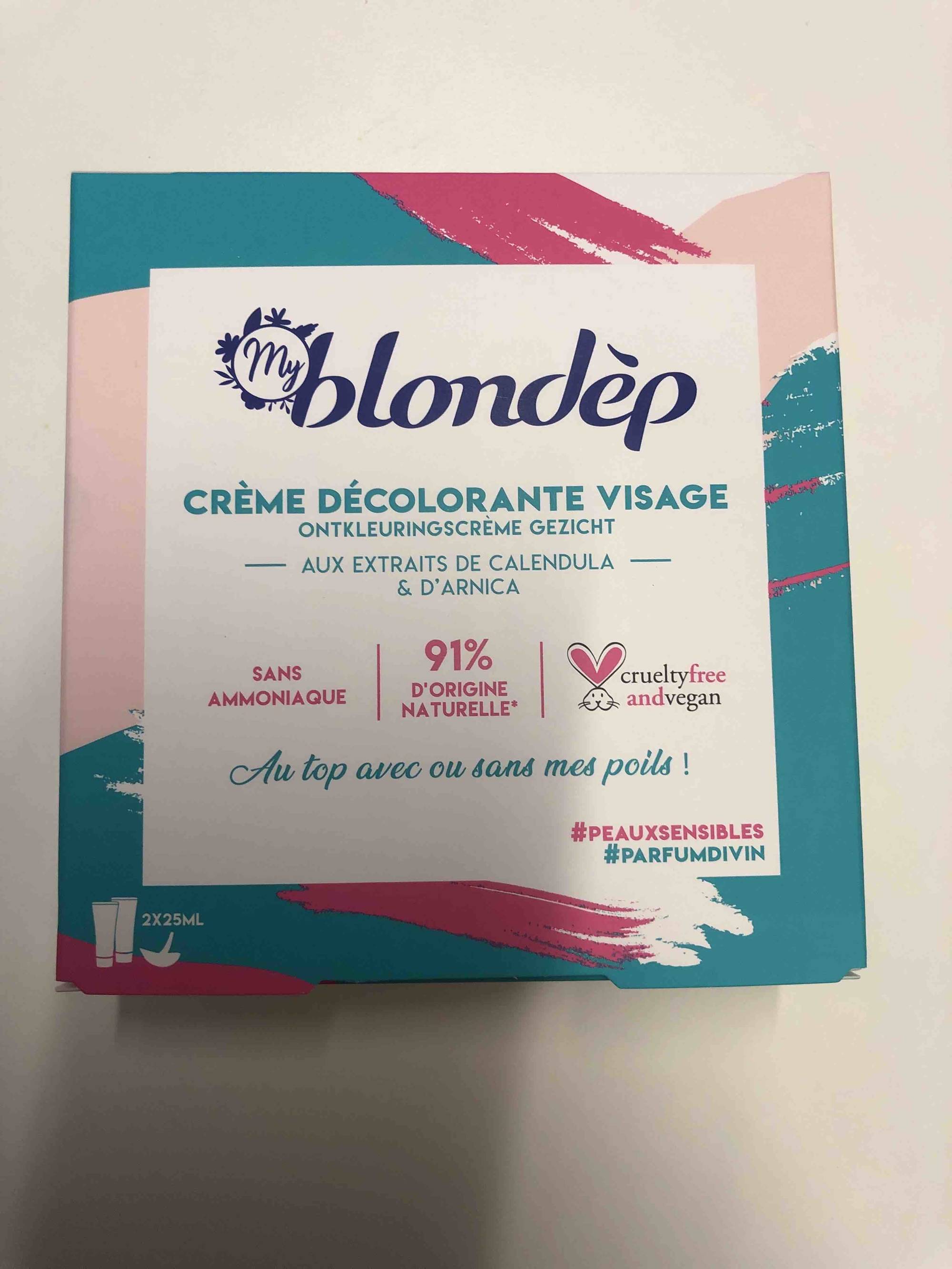 BLONDÈP - Crème décolorante visage