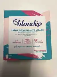 BLONDÈP - Crème décolorante visage