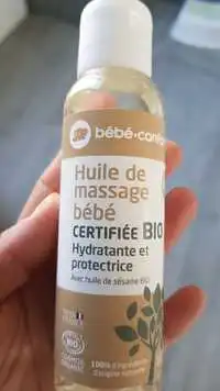 BÉBÉ CONFORT - Huile de massage bébé 