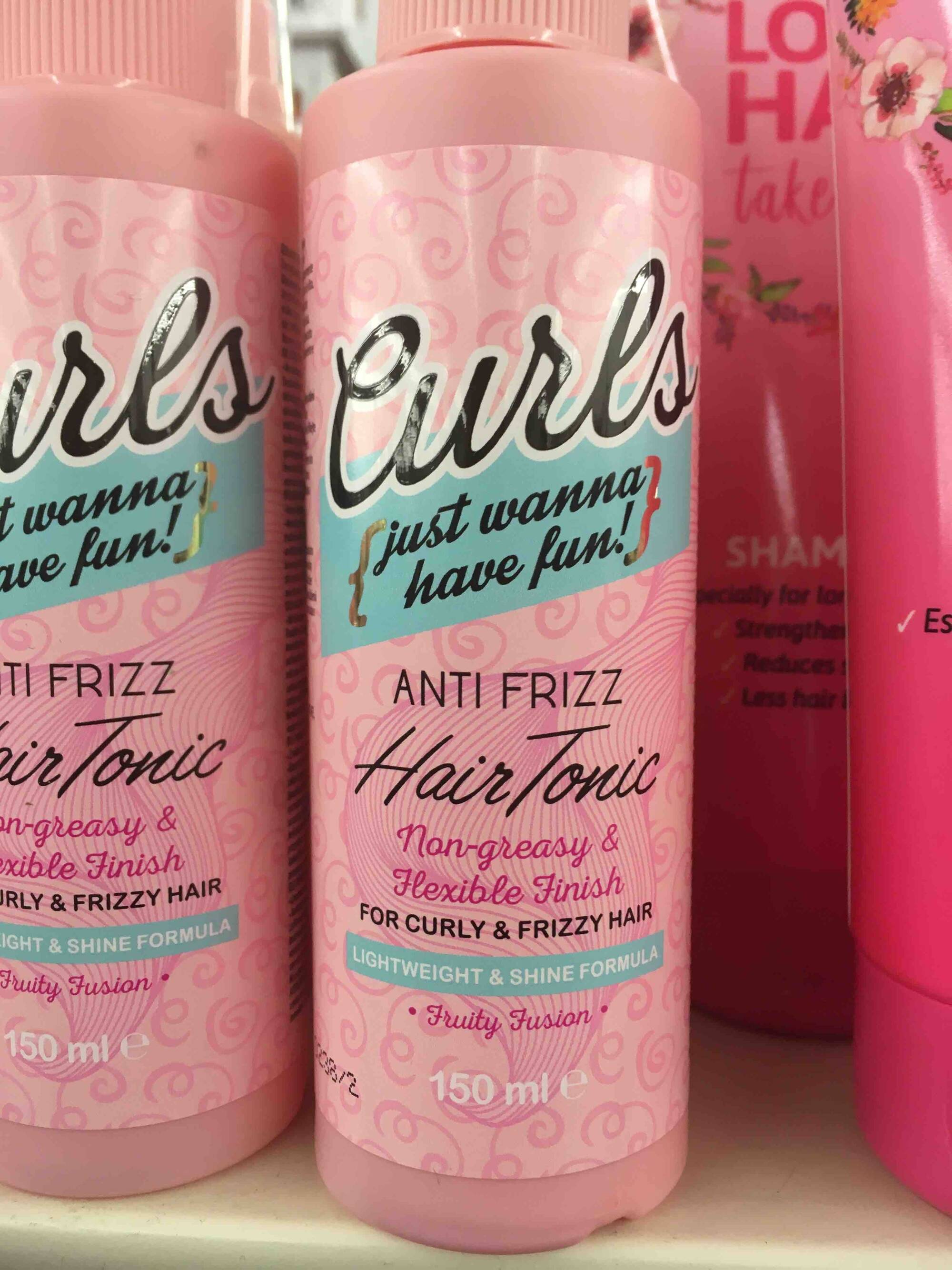 CURLS - Anti frizz - Hair tonic