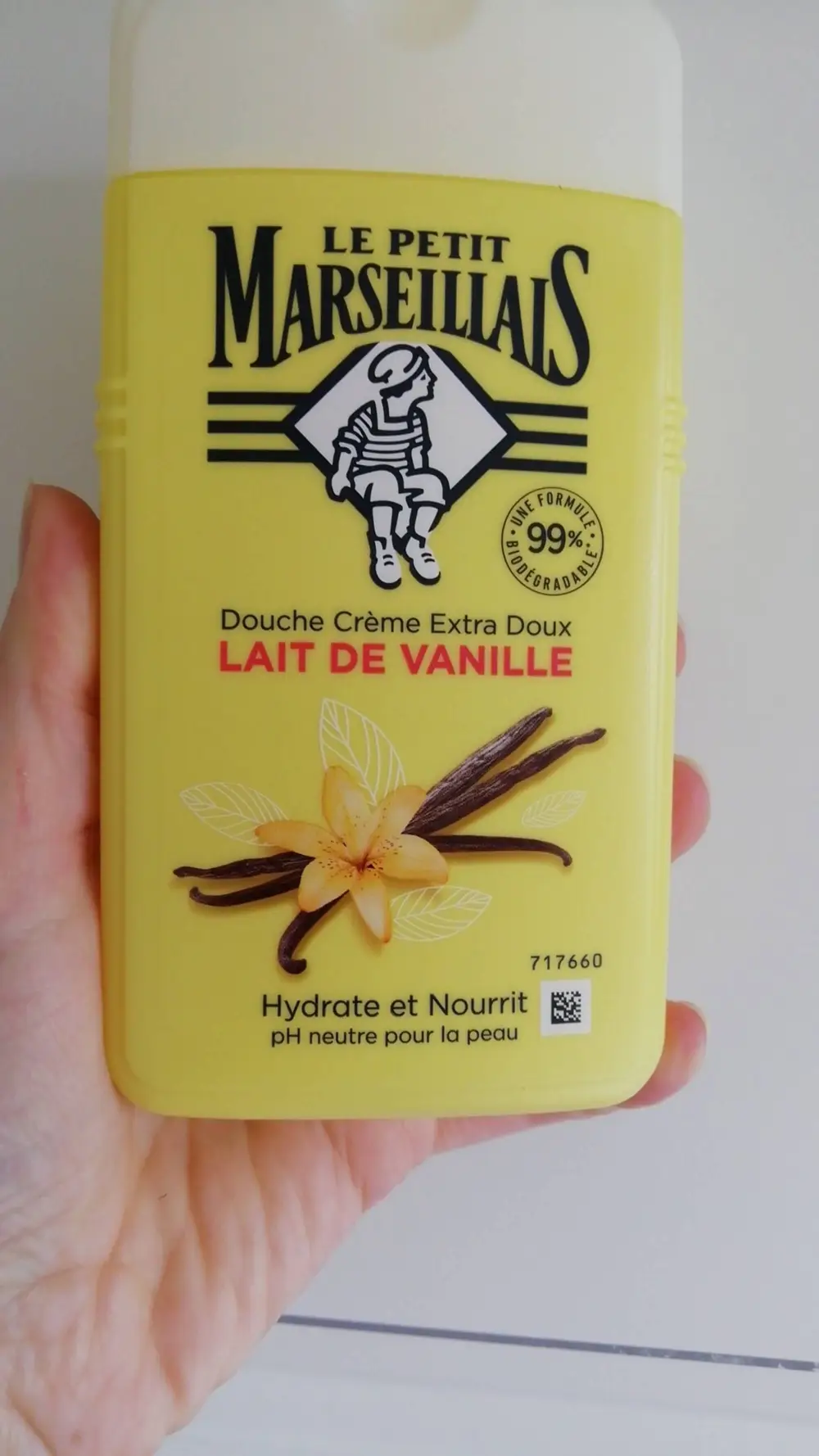 LE PETIT MARSEILLAIS - Lait de vanille - Douche crème extra doux