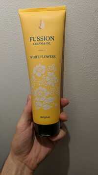DELIPLUS - White flowers - Fussion cream & oil 