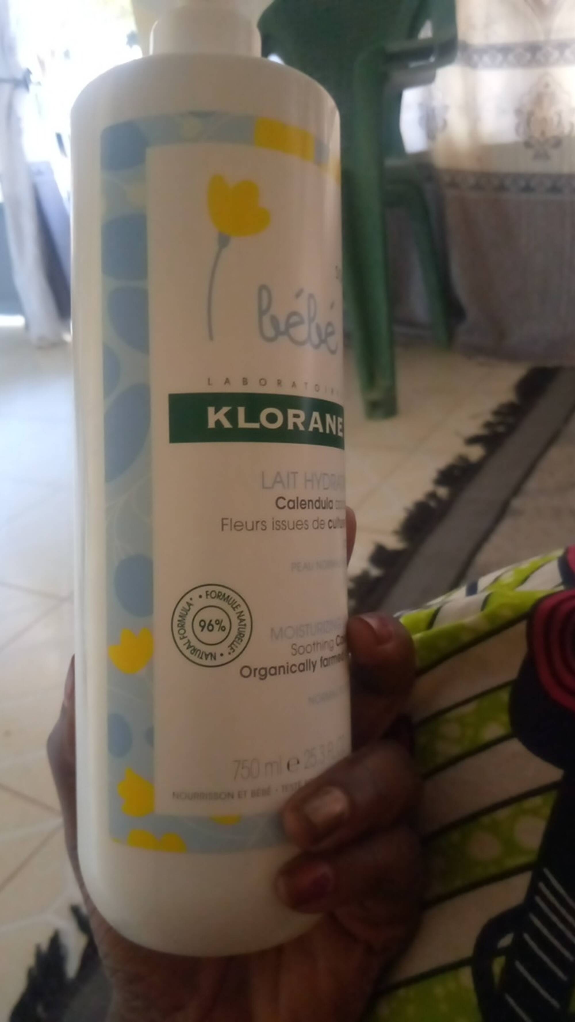 KLORANE - Bébé - Lait hydratant