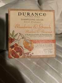 DURANCE - Shampooing solide mandarine et grenade