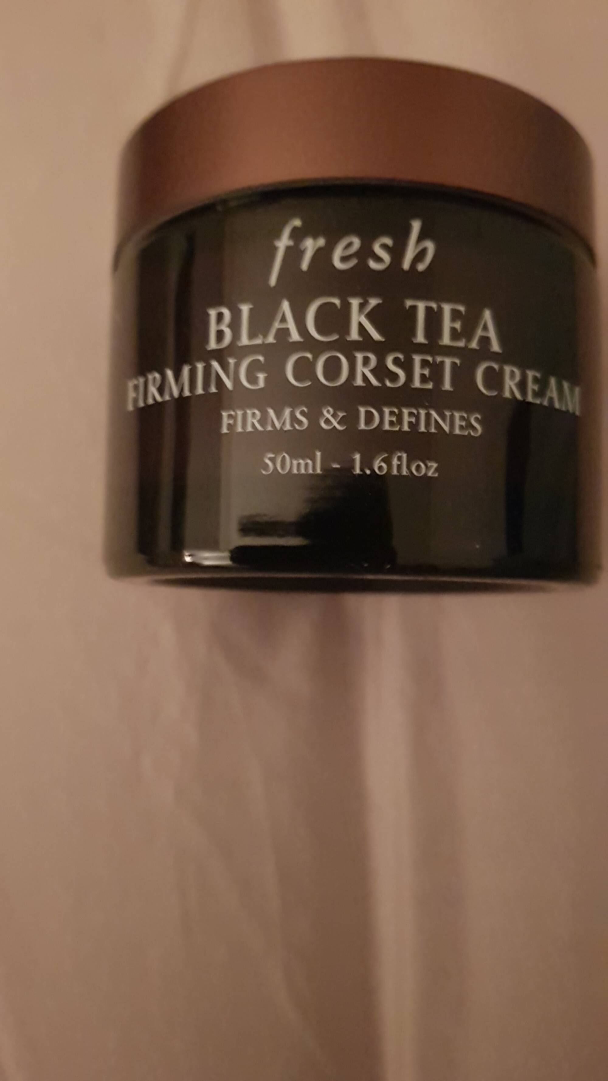 FRESH - Black  tea firming corset cream