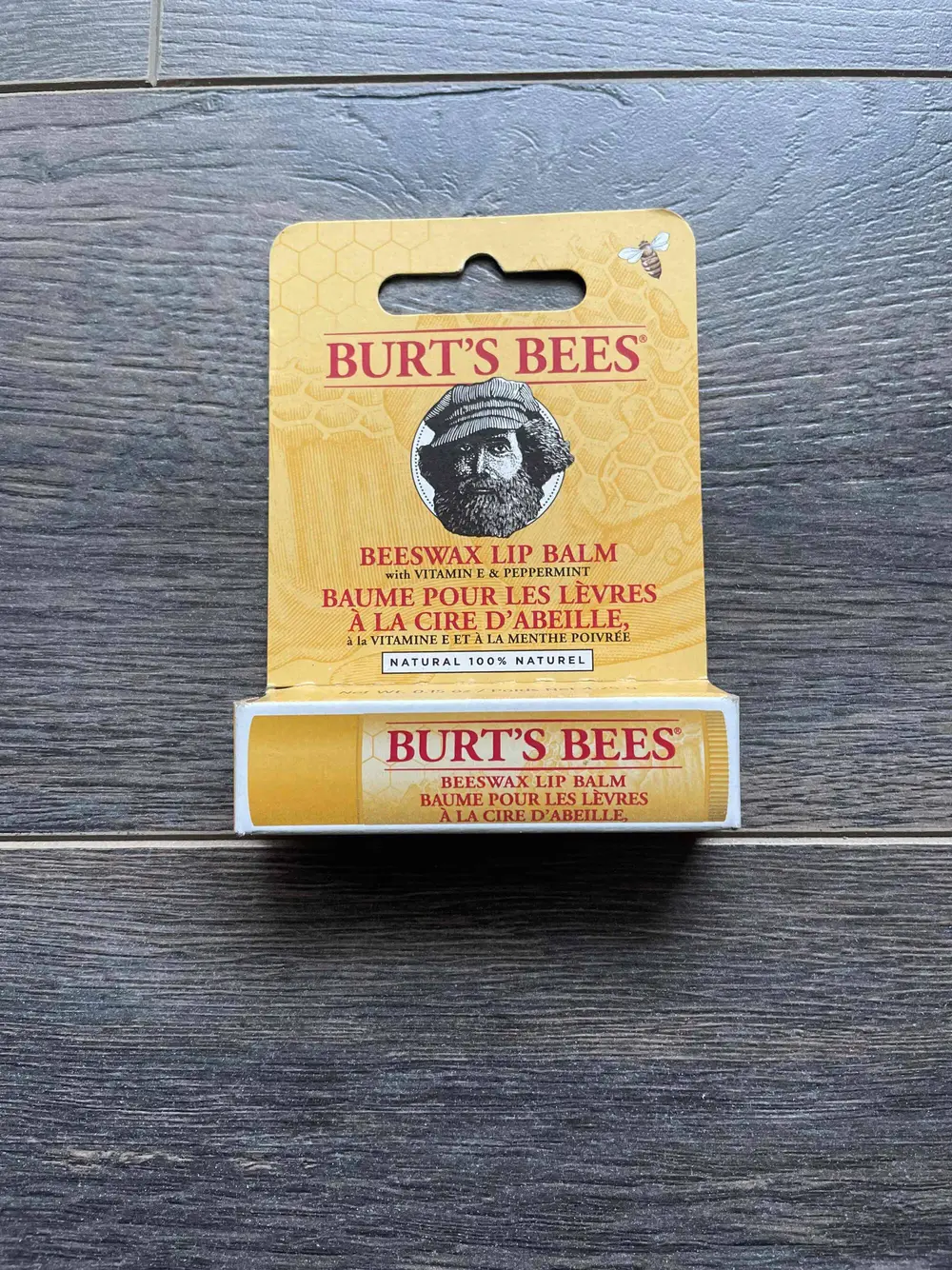 BURT'S BEES - Baume pour les lèvres à la cire d’abeille