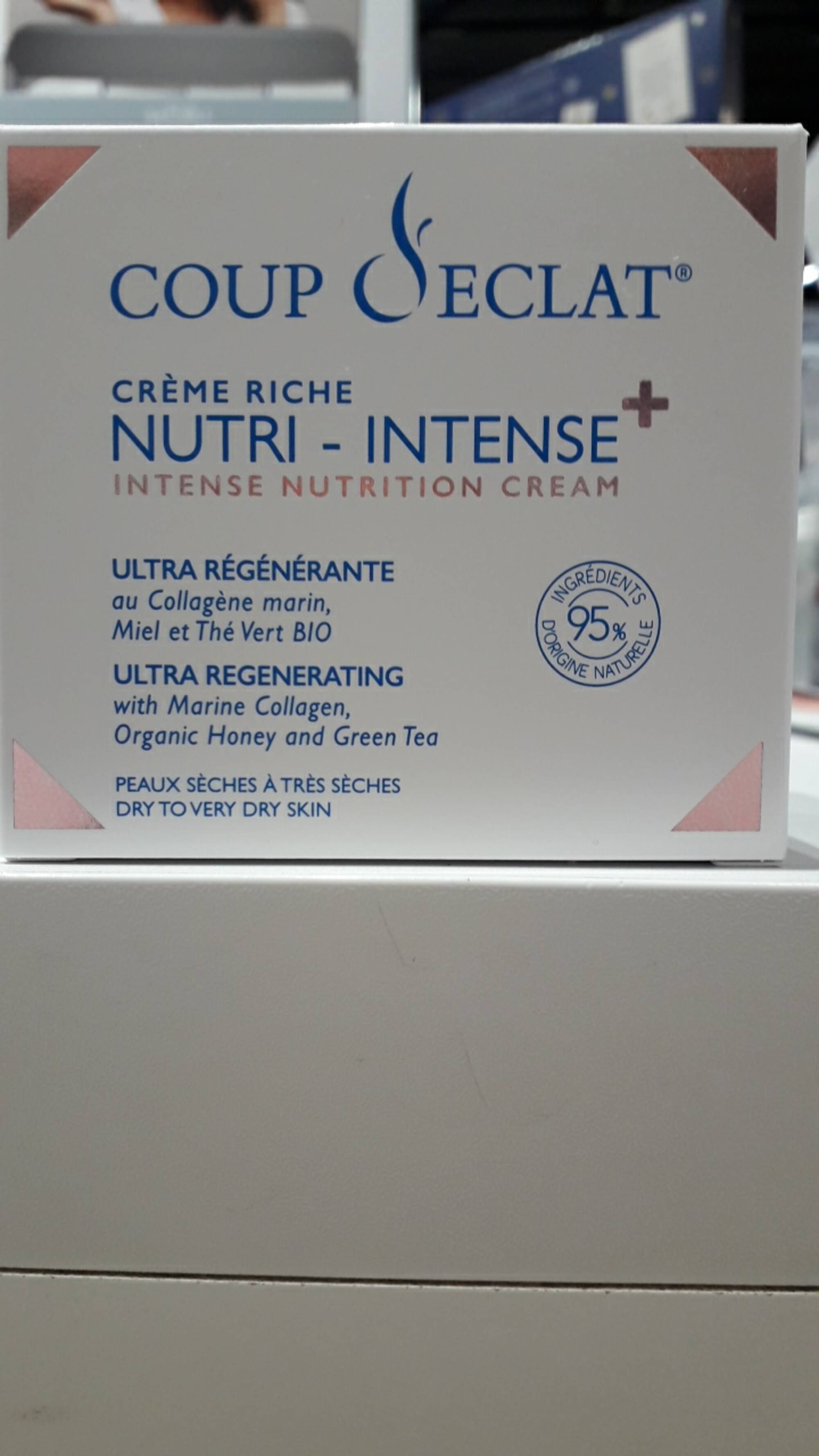 COUP D'ECLAT - Crème riche nutri-intense+ 