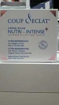 COUP D'ECLAT - Crème riche nutri-intense+ 