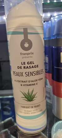 FRANPRIX - Le gel de rasage à l'extrait d'aloe vera & vitamine E