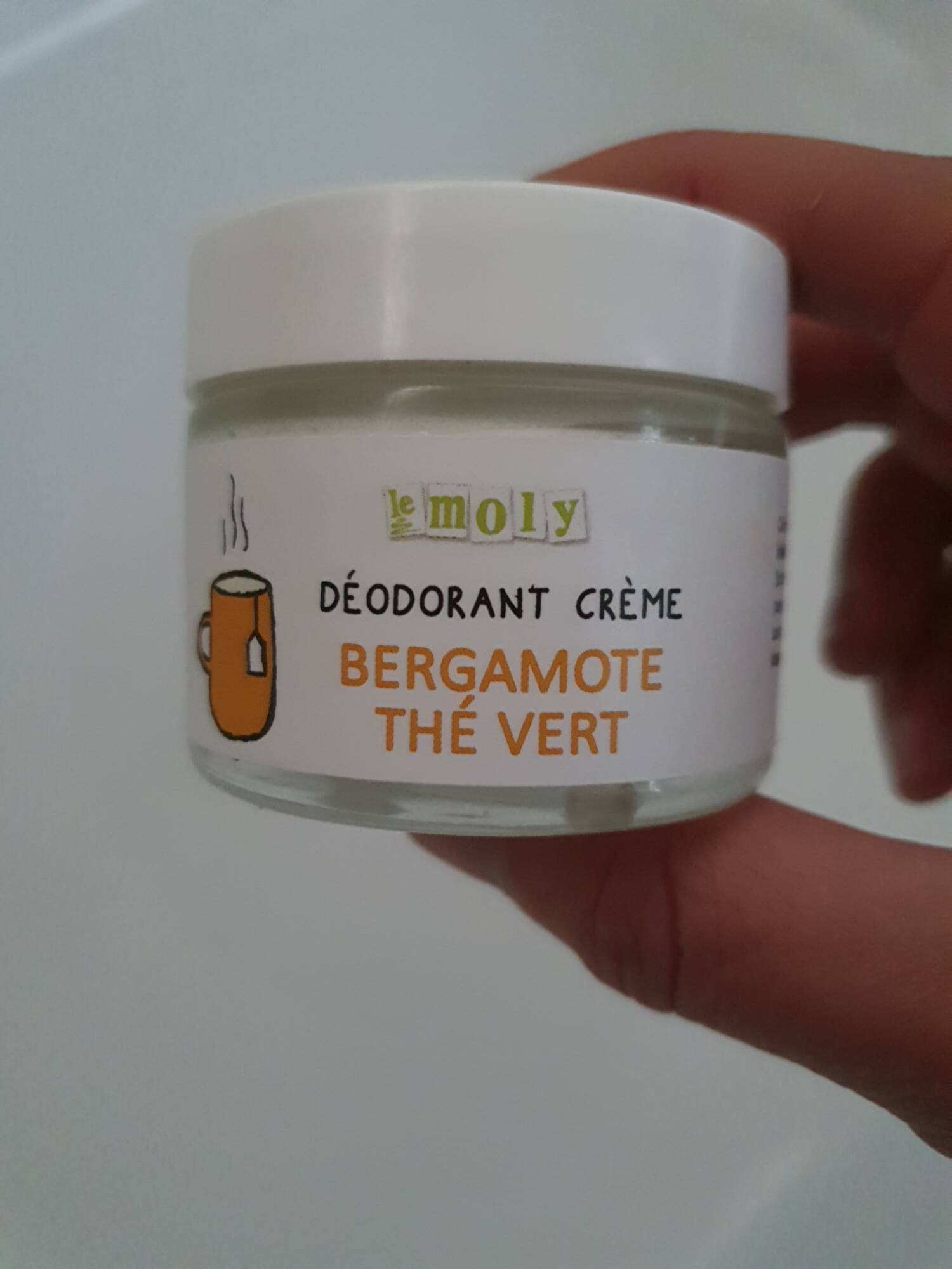 LE MOLY - Déodorant crème bergamote thé vert