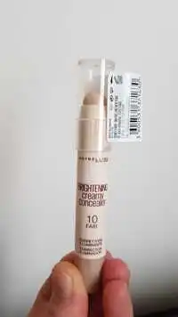 MAYBELLINE - Brightening creamy concealer 10 fair