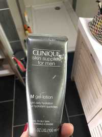 CLINIQUE - Skin supplies for men - M gel-lotion