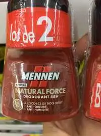 MENNEN - Natural Force - Déodorant 48h