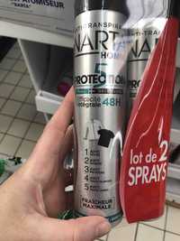 NARTA - Homme protection 5 - Anti-transpirant 48h