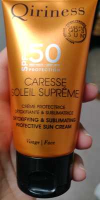 QIRINESS - Caresse soleil suprême SPF 50 - Crème protectrice