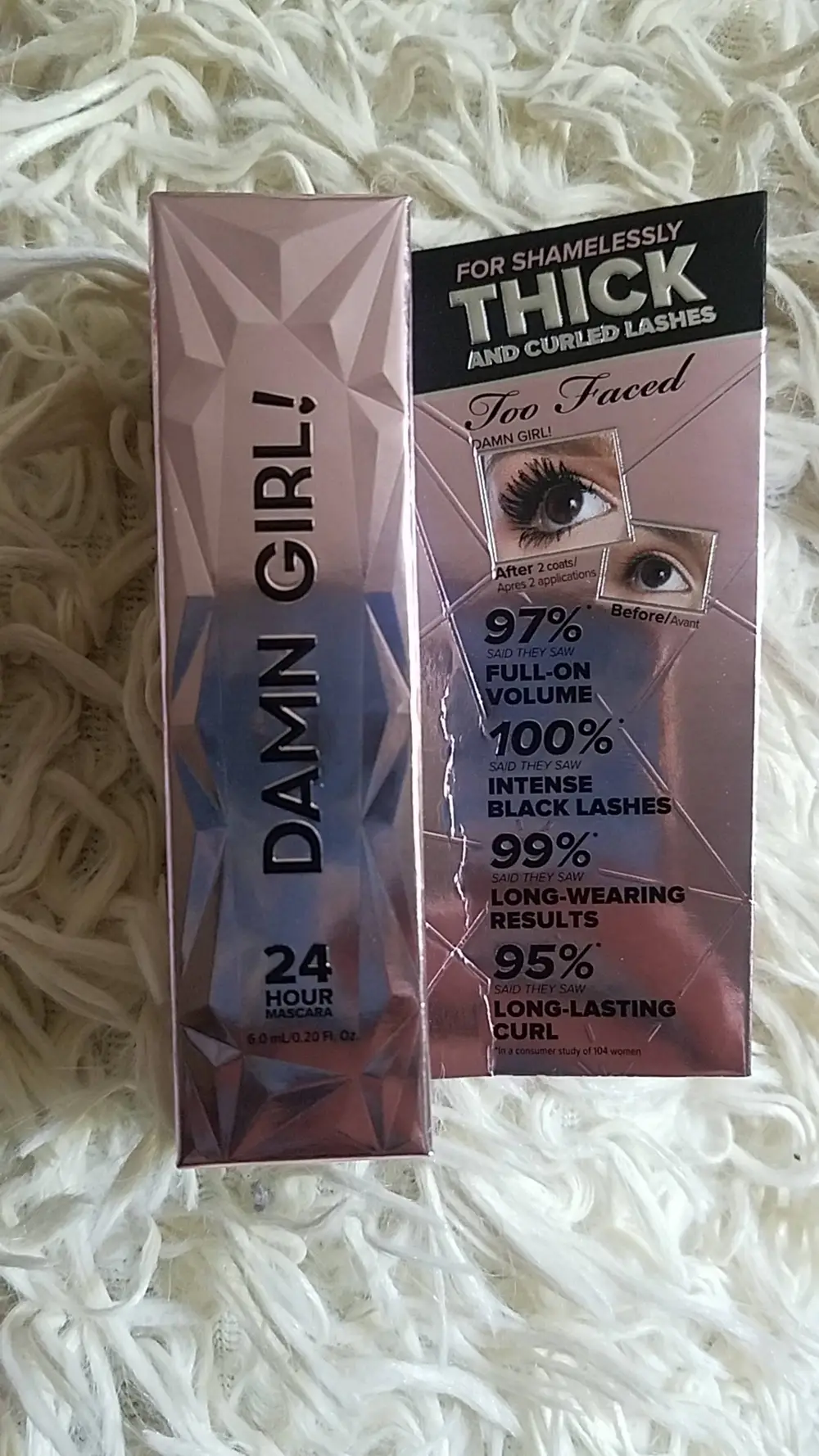 TOO FACED - Damn girl ! - 24 hour mascara