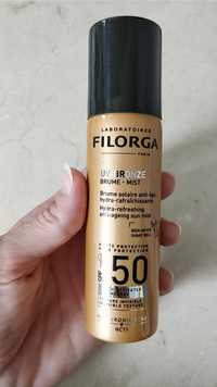 FILORGA - Uv-bronze - Brume solaire anti-âge hydra-rafraîchissante 