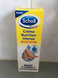 SCHOLL PHARMA - Crème nutrition intense pieds très secs