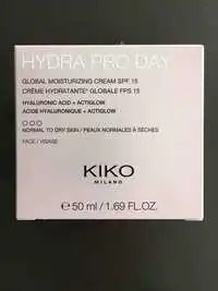 KIKO - Hydra Pro Day - Crème Hydratante FPS 15