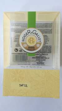 ROGER & GALLET - Cédrat - Savon parfumé