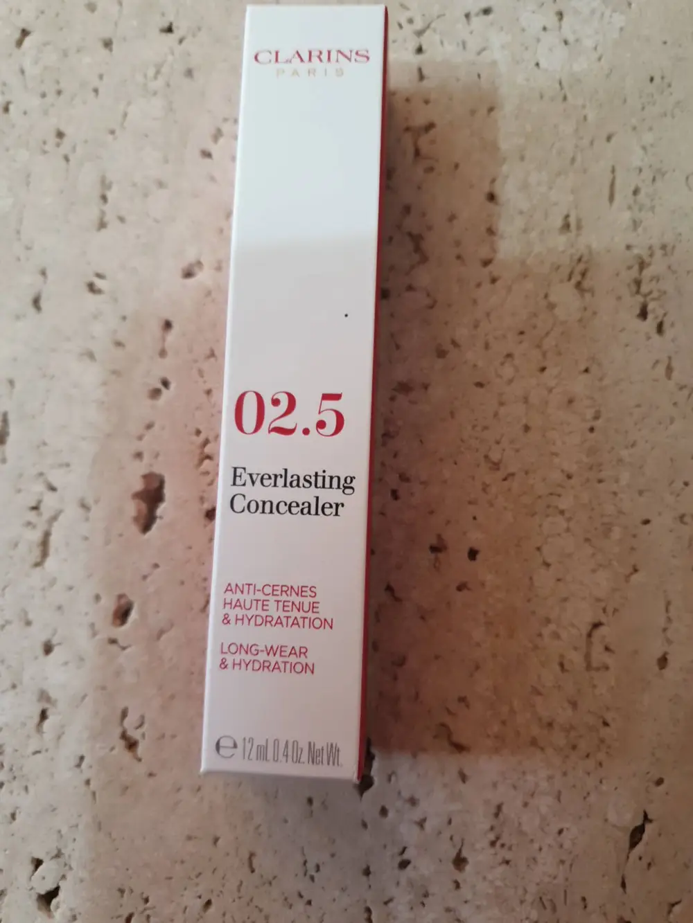 CLARINS - Everlasting concealer 02.5 - Anti-cernes 