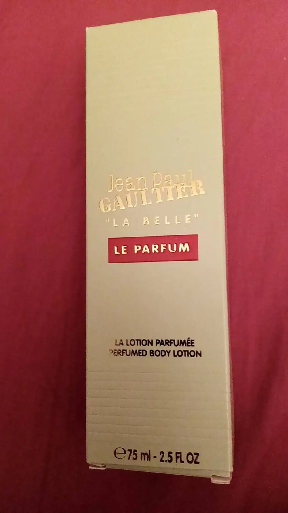 JEAN PAUL GAULTIER - La belle le parfum  - La lotion parfumée