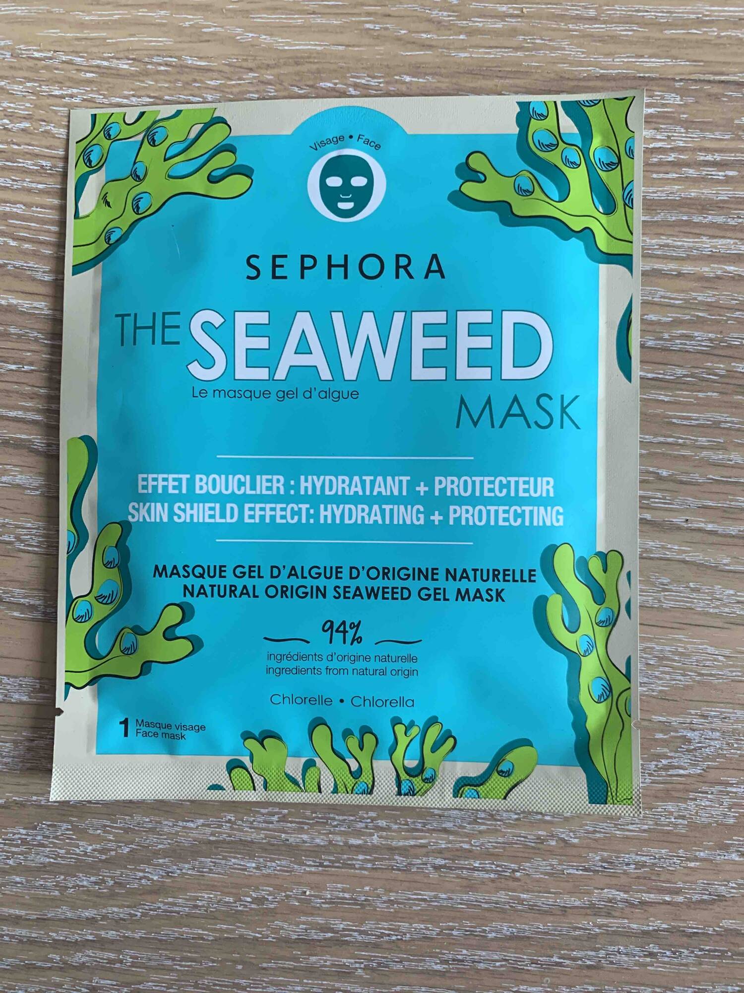 SEPHORA - Masque gel d'algue d'origine naturelle