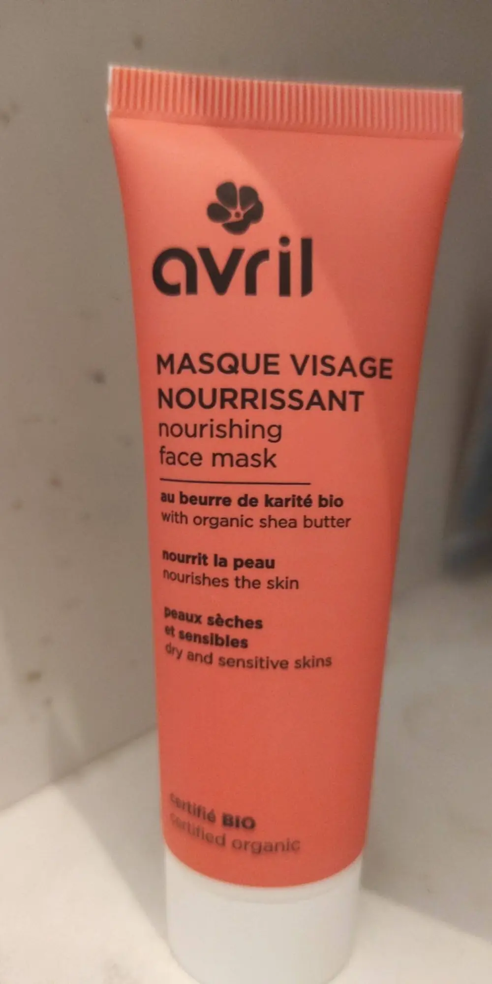 AVRIL - Masque visage nourrissant