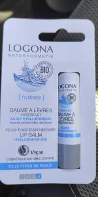 LOGONA - Baume à lèvres Hydratant