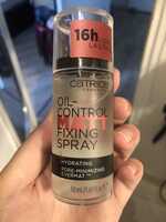 CATRICE - Oil-control matt fixing spray