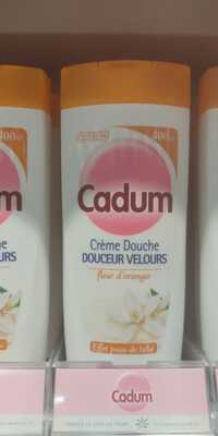 CADUM - Crème douche douceur velours - Fleur d'oranger