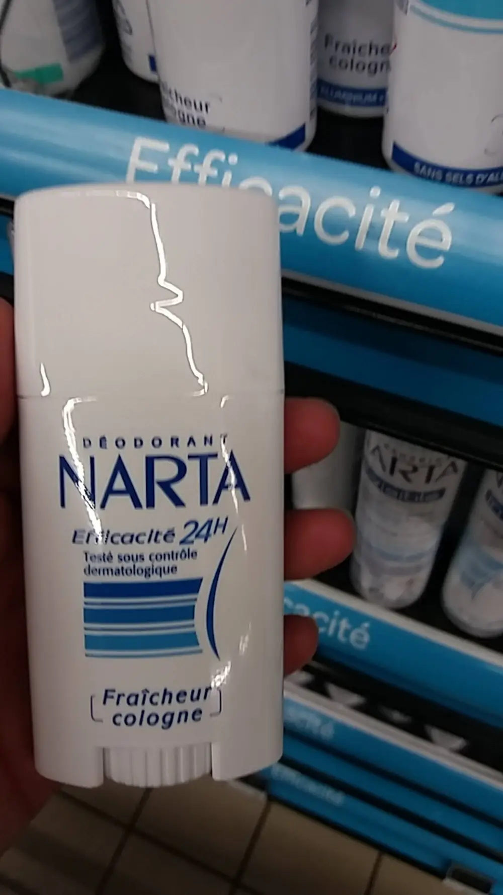 NARTA - Déodorant efficacité 24h