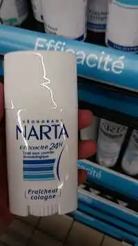 NARTA - Déodorant efficacité 24h