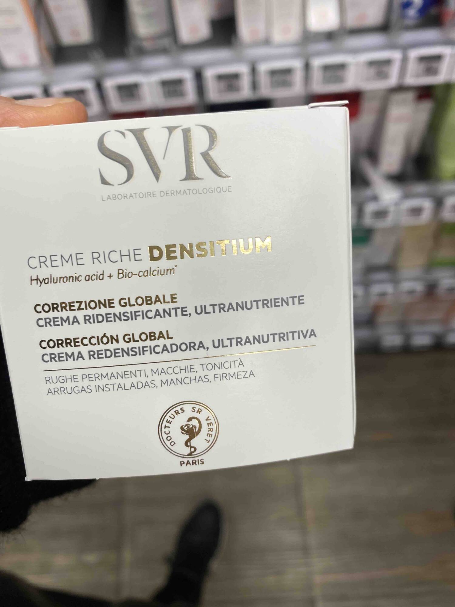 SVR LABORATOIRE DERMATOLOGIQUE - Crème riche densitium 