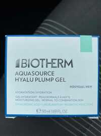 BIOTHERM - Aquasource hyalu plump - Gel hydratant