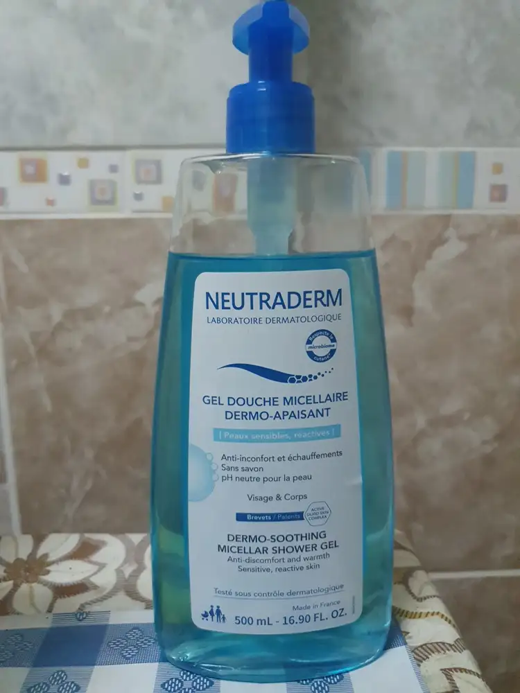 NEUTRADERM - Gel douche micellaire dermo-apaisant