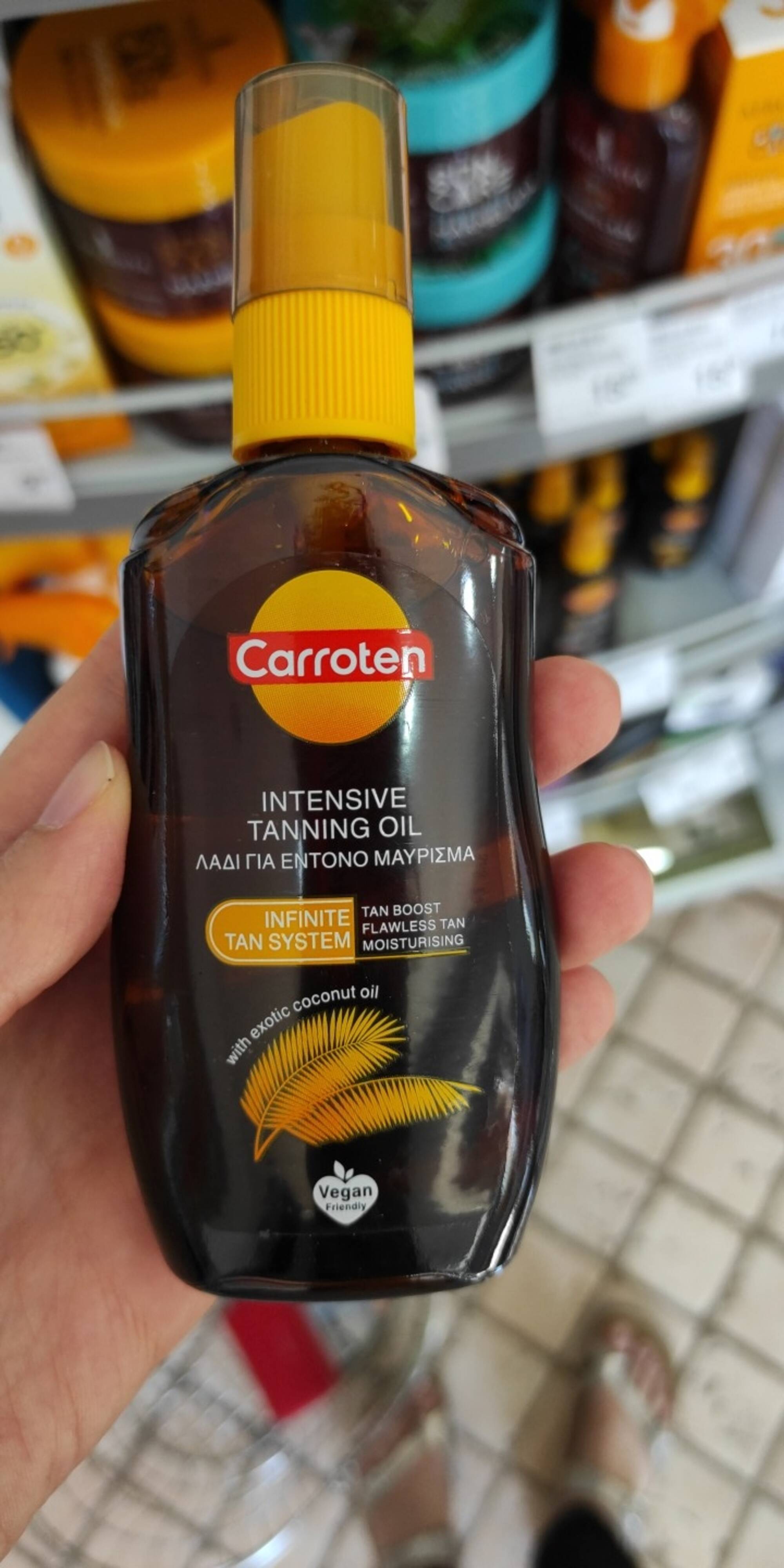 CARROTEN - Intensive tanning oil